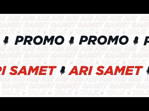 We Don't Take It Easy...מ'נעמט עס מער נישט רואיג Ari Samet Talk,