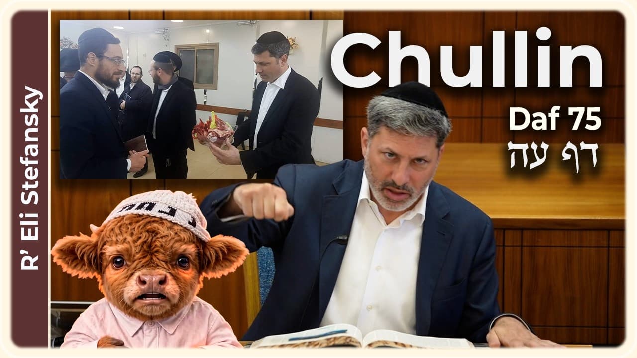 Daf Yomi Chullin Daf 75 by R' Eli Stefansky
