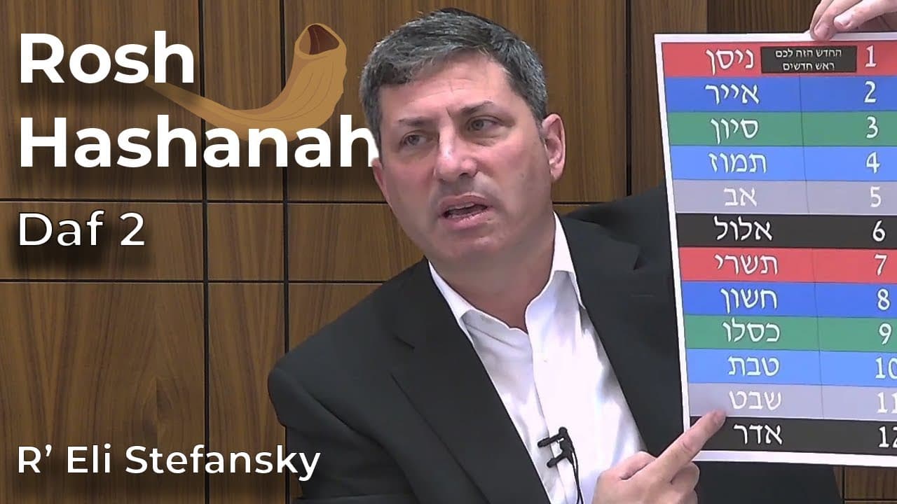 Daf Yomi Rosh Hashanah Daf 02 by R’ Eli Stefansky