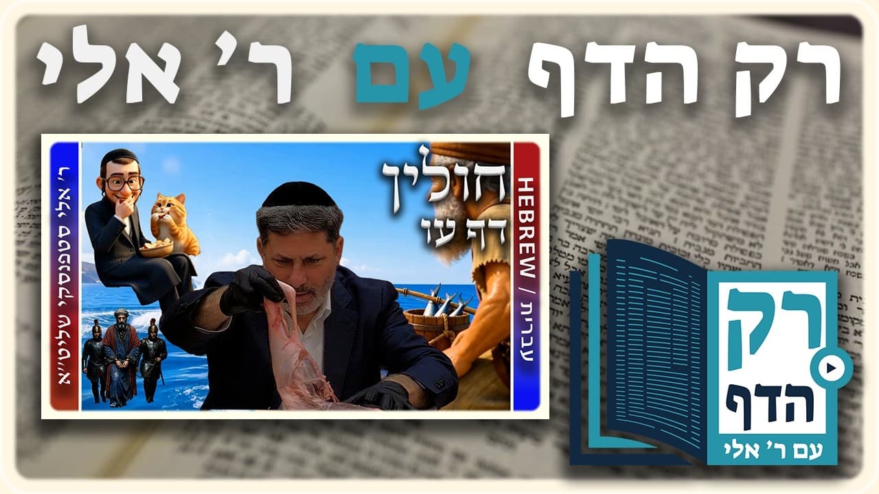 חזרה - חולין דף עו | "רק הדף" עם ר' אלי סטפנסקי