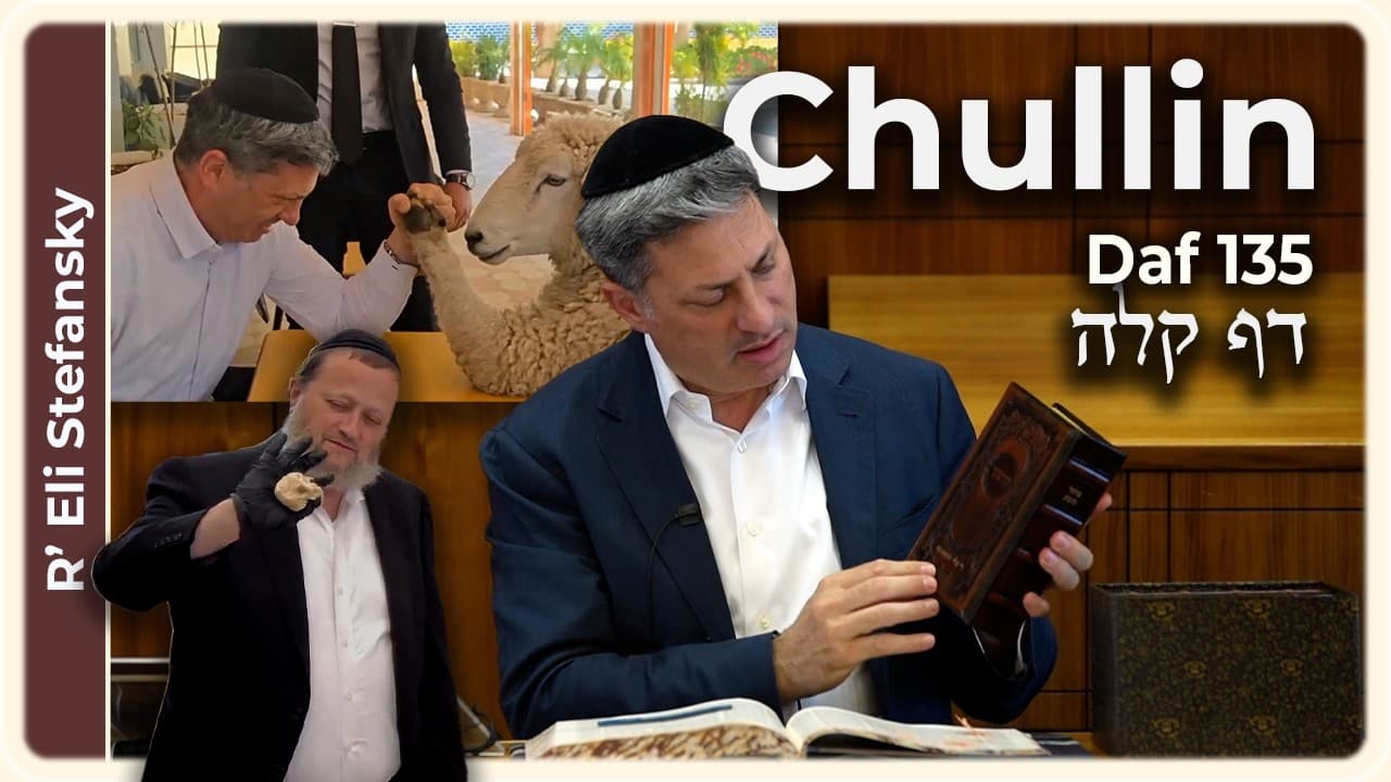 Daf Yomi Chullin Daf 135 by R' Eli Stefansky