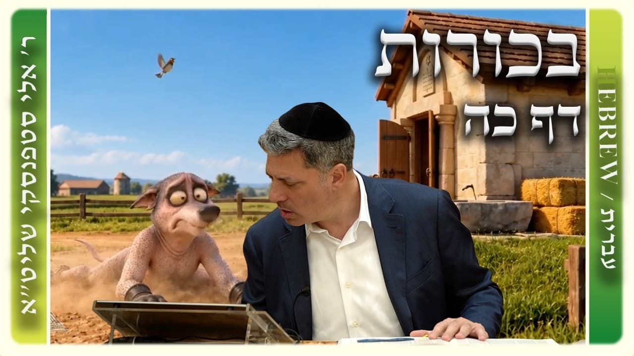 מרכז דף יומי - בכורות דף כה. - ר' אלי סטפנסקי שליט"א