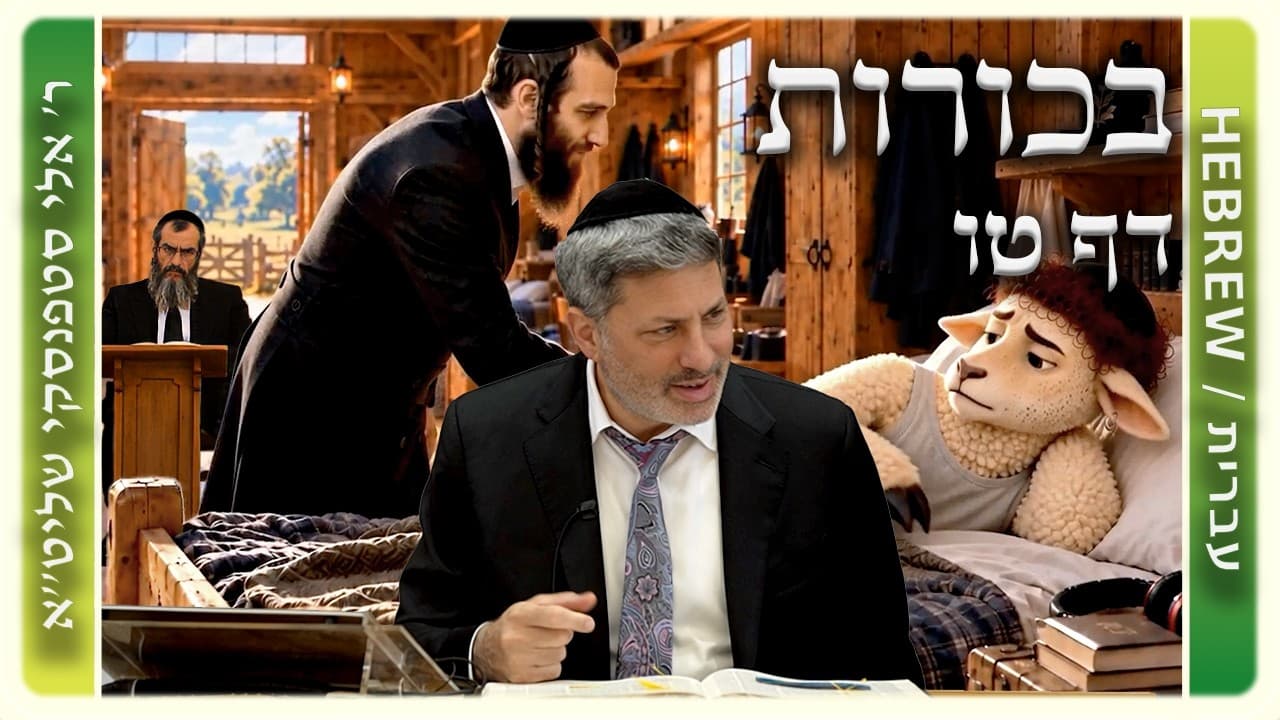 מרכז דף יומי - בכורות דף טו. - ר' אלי סטפנסקי שליט"א