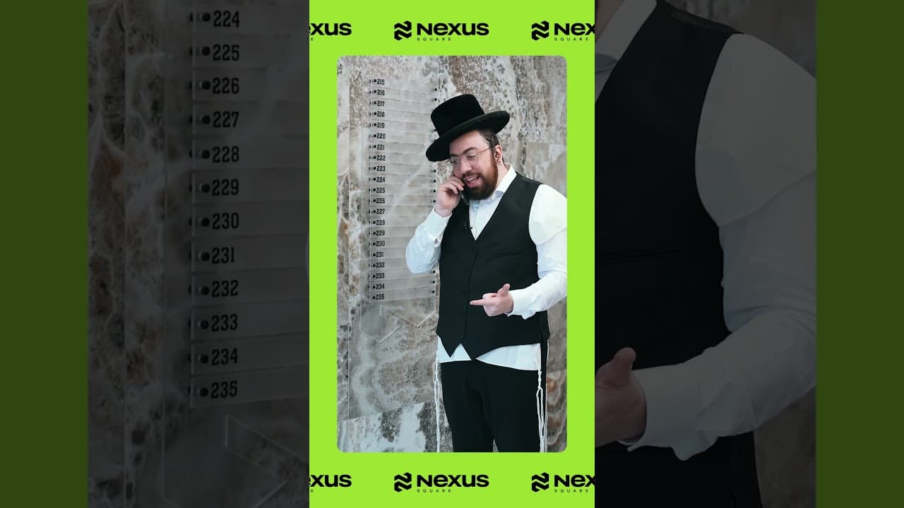 Kvias Mezuzah by the Philanthropist R’ Aharon Samet