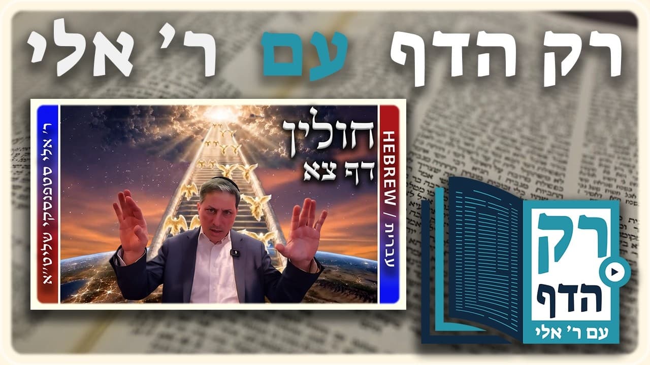חזרה - חולין דף צא | "רק הדף" עם ר' אלי סטפנסקי