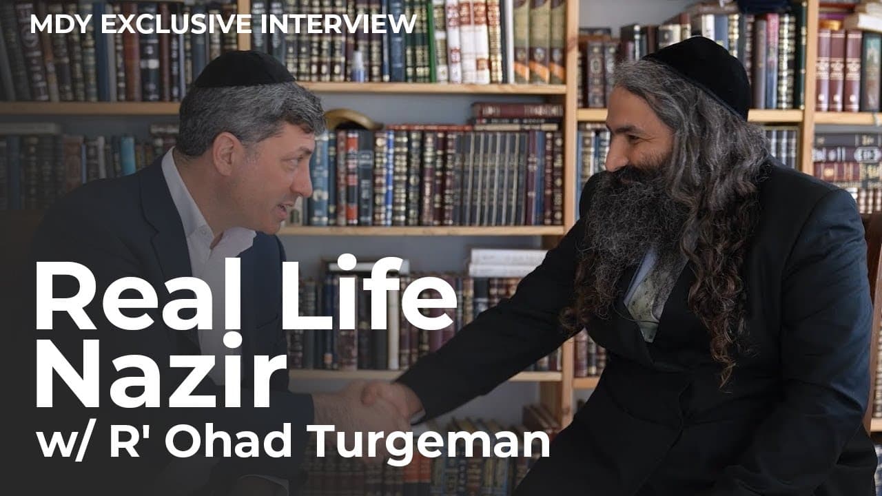 EXCLUSIVE INTERVIEW: "The Real Live Nazir" R' Eli Stefansky speaks to the Nazir, R' Ohad Turgeman