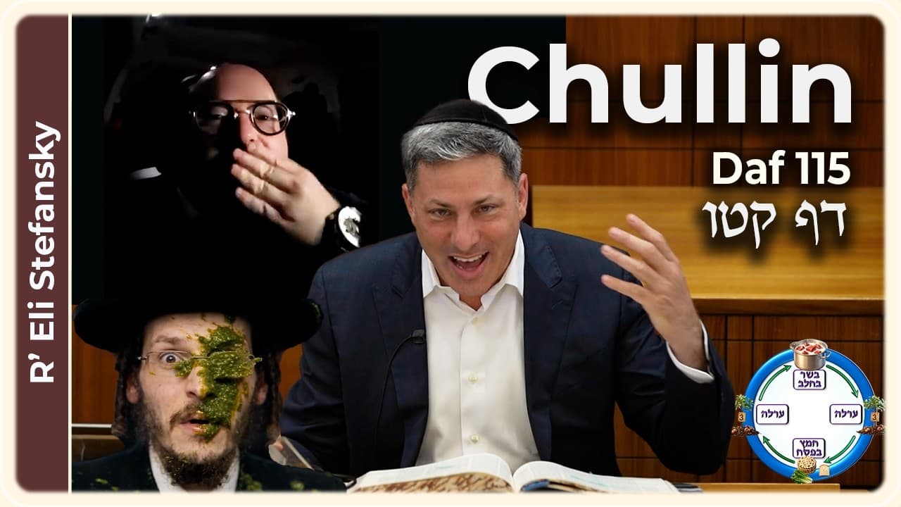 Daf Yomi Chullin Daf 115 by R' Eli Stefansky